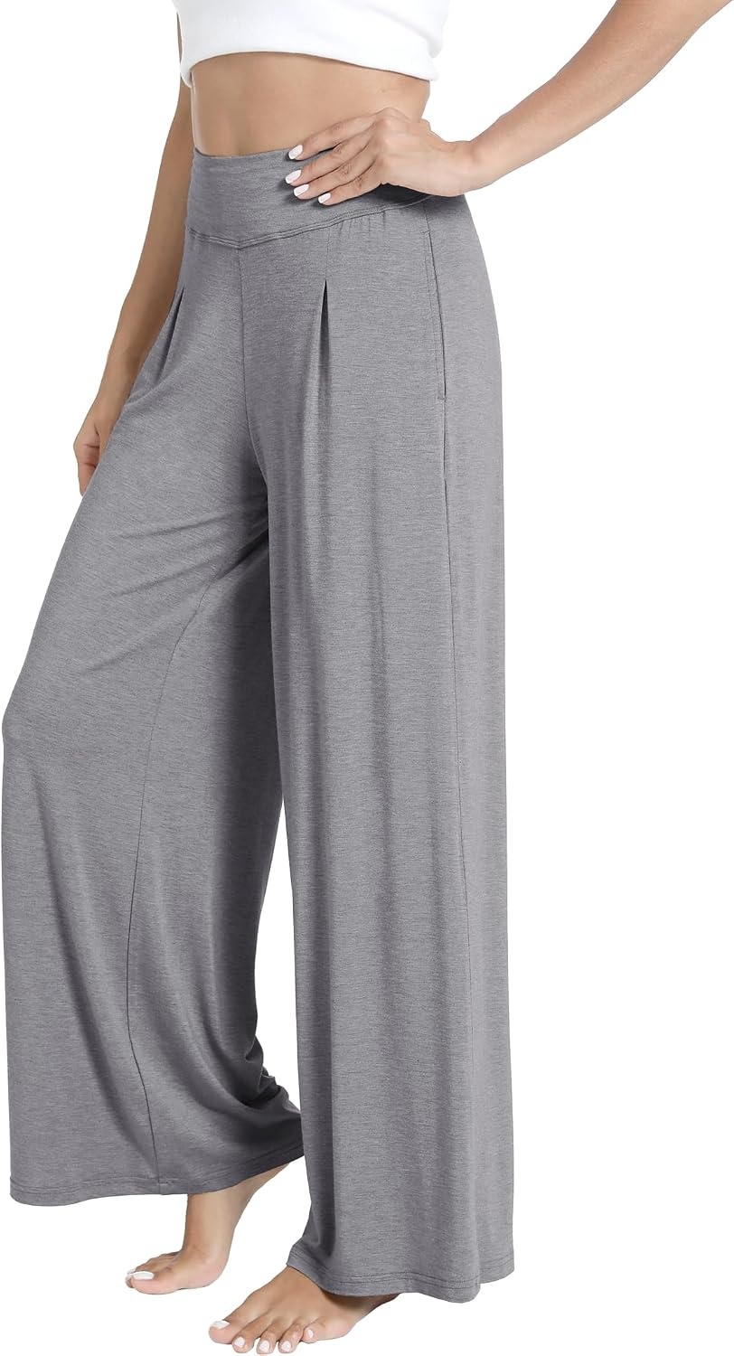 image:imageGYS Bamboo Viscose Pajama Pants for WomenHeather Grey