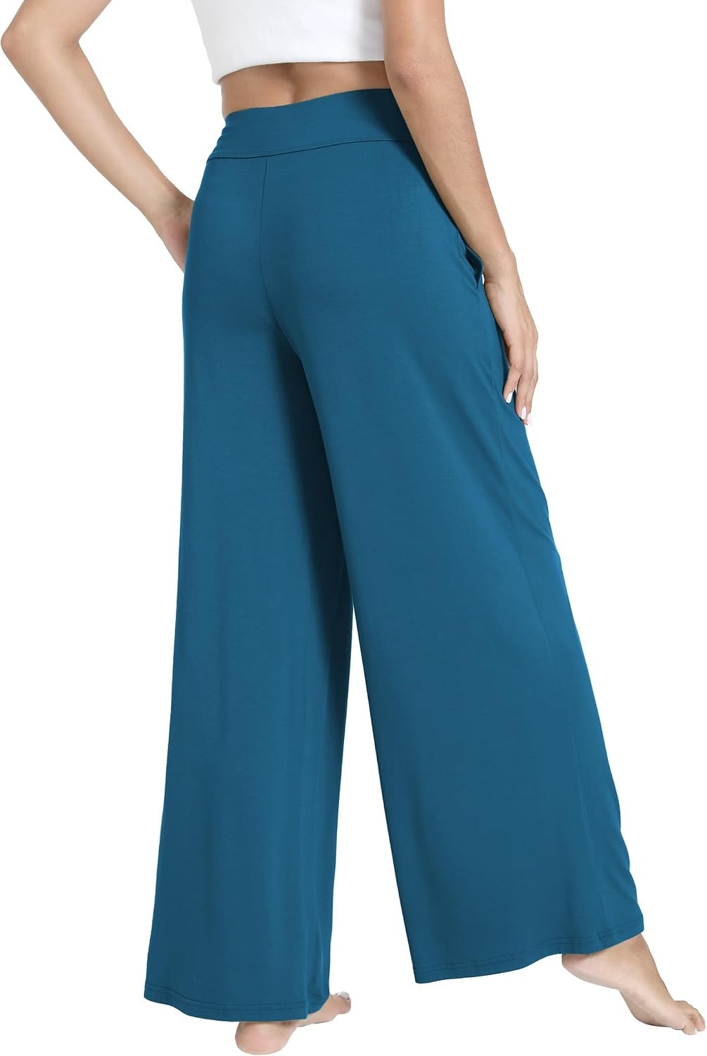 image:imageGYS Bamboo Viscose Pajama Pants for WomenTeal Blue