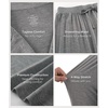 GYS Bamboo Viscose Pajamas for Women, Long Sleeve Button Down Sleep Set(Heather Grey)