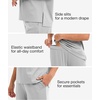 GYS Bamboo Viscose Women Outfits with Wide Leg Pants(Light Grey​)