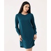 GYS Bamboo Viscose Women’s Lightweight Nightgown, Ink Blue, Large