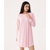 GYS Bamboo Viscose Women’s Lightweight Nightgown, Pink, Small