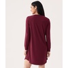 GYS Bamboo Viscose Women’s Lightweight Nightgown, Wine Red, Medium