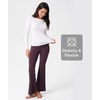 GYS Long Sleeve Shirts for Women, Soft Modal Ribbed Crewneck Basic Tee(White)