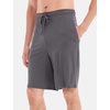 GYS Men’s Bamboo Viscose Pajama Shorts Lightweight Summer Lounge Shorts(Cervinus)