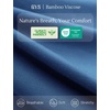GYS Men’s Bamboo Viscose Pajama Shorts Lightweight Summer Lounge Shorts(Prussian Blue)