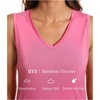 LazyCozy Bamboo Viscose Nightgowns for Women, Soft Sleeveless Night Shirts(Raspberry Pink)