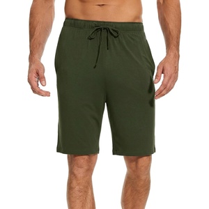 GYS Men’s Bamboo Viscose Pajama Shorts Lightweight Summer Lounge Shorts(Army Green)
