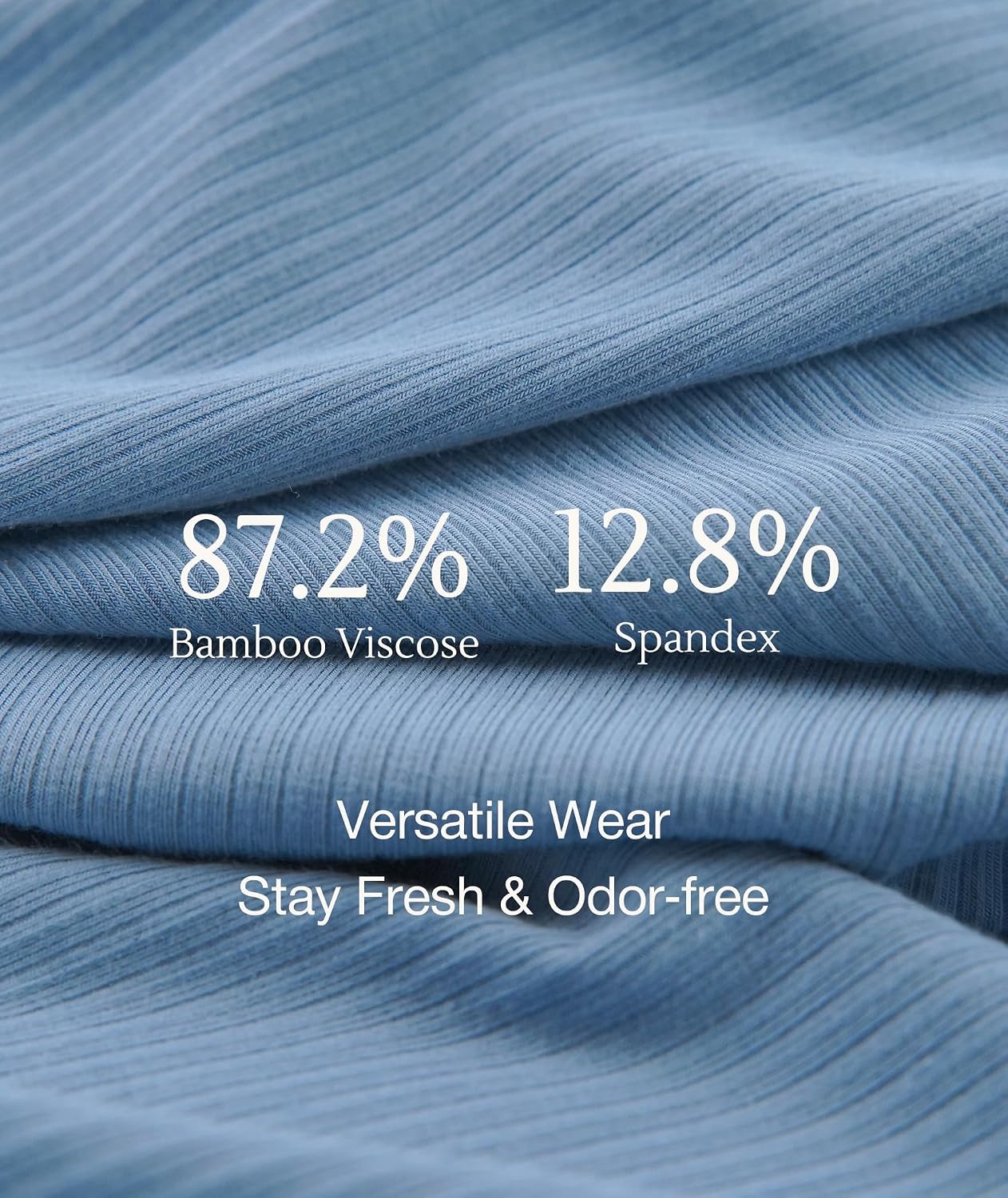 image:imageGYS Bamboo Viscose Tank Tops for Women Sleeveless Crewneck Pajama TopsGrayish Blue