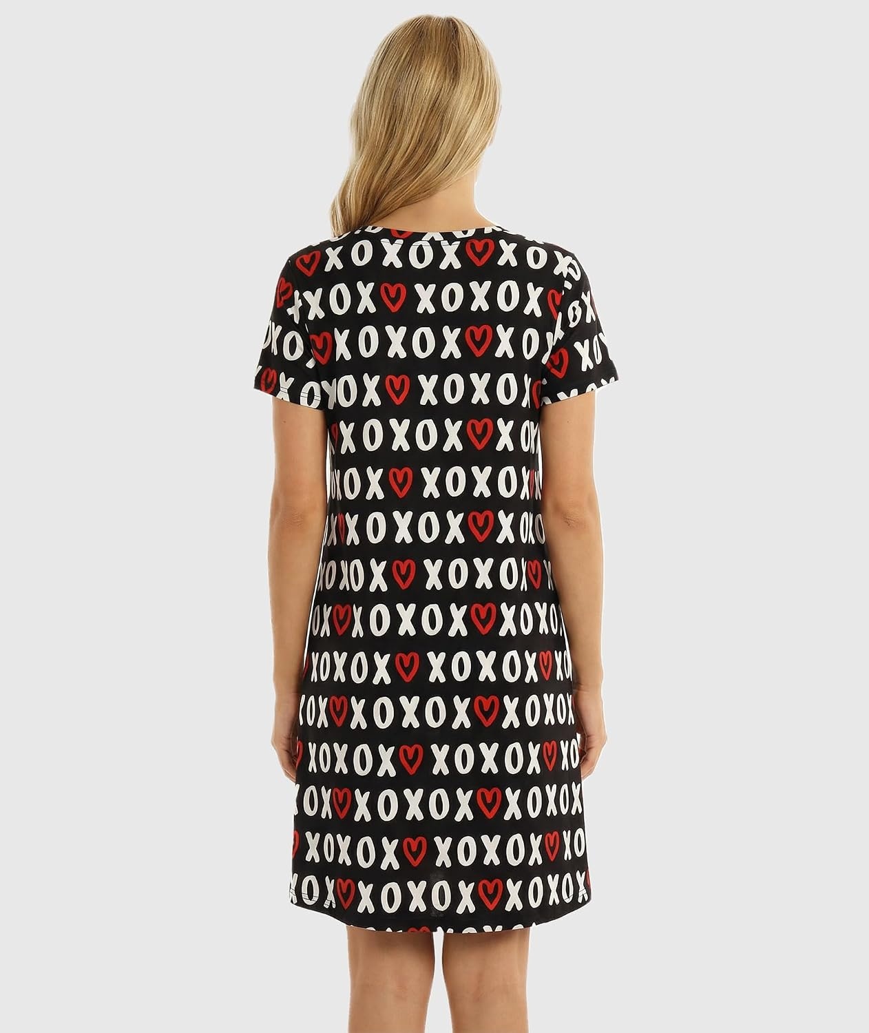 image:imageGYS Womens Bamboo Viscose Cooling Short Sleeve Nightgown for Hot FlashesXoxo