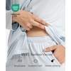 GYS Bamboo Viscose Pajama Sets for Women, Lightweight Long Sleeve Sleepwear(Breezy Blue)