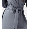 GYS Bamboo Viscose Women’s Robe, Ultra-Soft Lightweight Bathrobe Sleepwear(Grey)