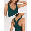 GYS Cooling Bamboo Viscose Nightgowns for Women(Peacock Green)