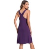 GYS Cooling Bamboo Viscose Nightgowns for Women(Purple)