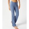GYS Flare Leggings for Women Soft Stretchy Modal Workout Bootcut Yoga Pants(Blue)
