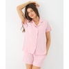 GYS Women’s Bamboo Viscose Button Down Pajama Set, Cooling for Hot Flashes(​peach​)