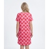 GYS Women’s Bamboo Viscose Cooling Short Sleeve Nightgown for Hot Flashes(Pink Heart)