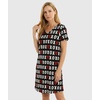 GYS Women’s Bamboo Viscose Cooling Short Sleeve Nightgown for Hot Flashes(Xoxo)