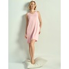 GYS Women’s Bamboo Viscose Tank Nightgown Sleep Dress(V Neck-pink)
