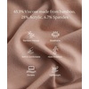 GYS Women’s Bamboo Viscose Thermal Underwear Set(Light Brown)