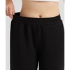 GYS Womens Black Sweatpants, Baggy Lounge Pants, Wide Leg Workout Pants(Black)