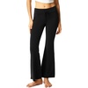GYS Flare Leggings for Women Soft Stretchy Modal Workout Bootcut Yoga Pants(Black)