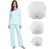 GYS Women’s Bamboo Viscose Pajama Set & 3-Pack Mesh Laundry Bag Bundle